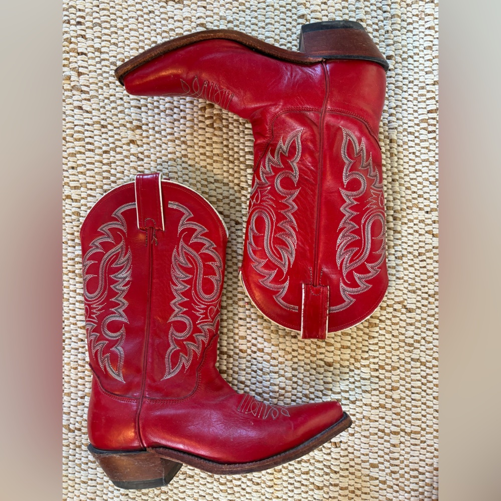 Red Nocona Cowgirl Boots